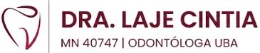 Dra. Laje Cintia — MN 40747, Odontóloga UBA
